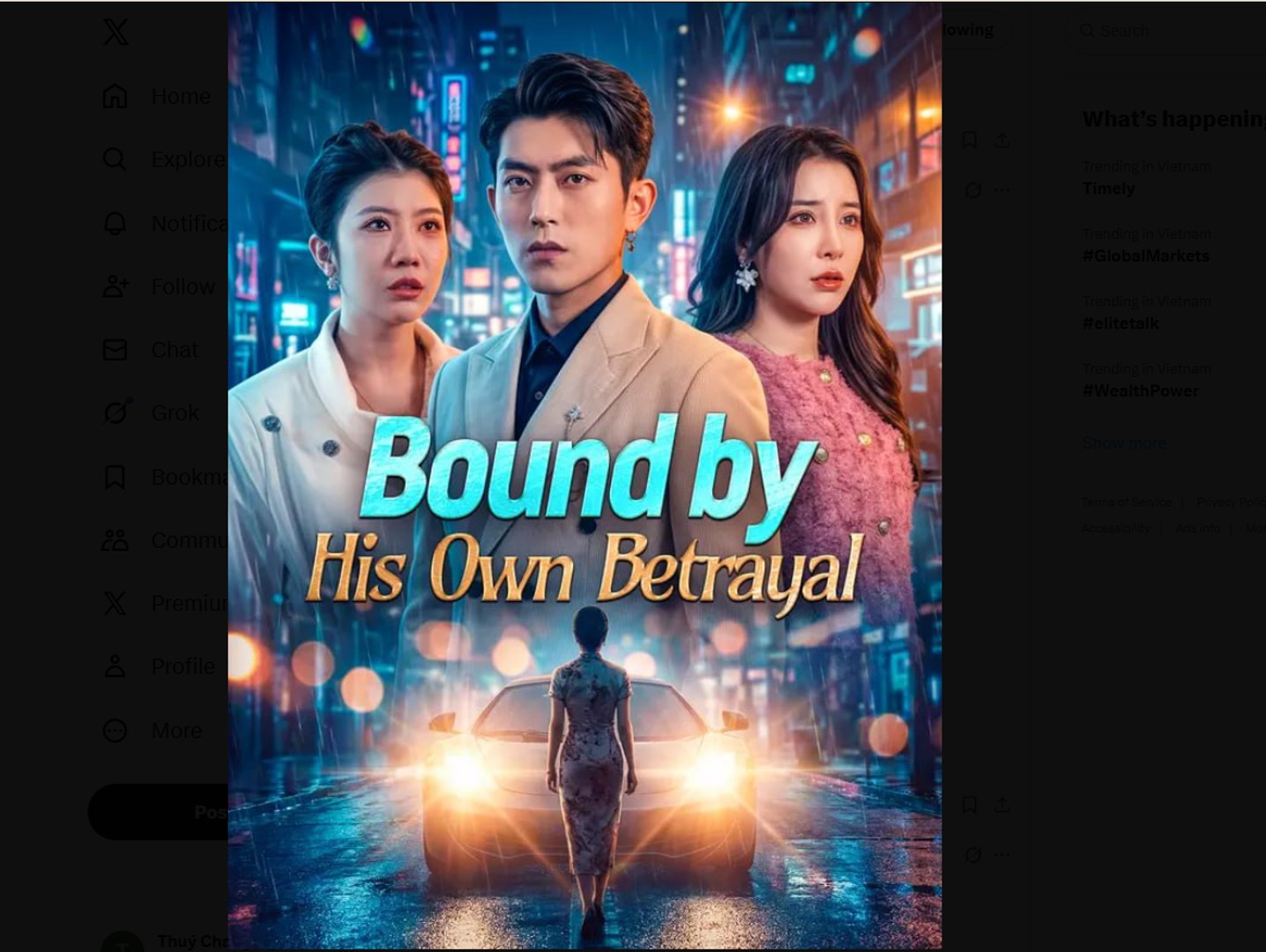 ⁣Bound by His Own Betrayal Drama Movies English Sub