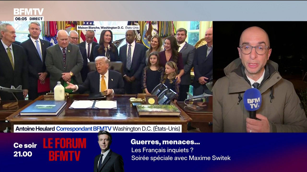 Donald Trump assure que les "tueries en Iran ont pris fin" mais laisse planer la menace d'une intervention