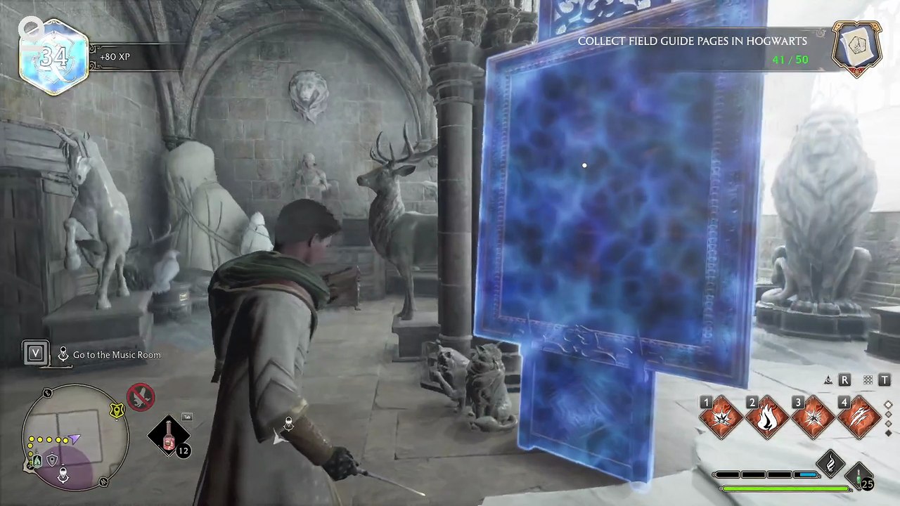 Hogwarts Legacy #161 Depulso Puzzle Room 1