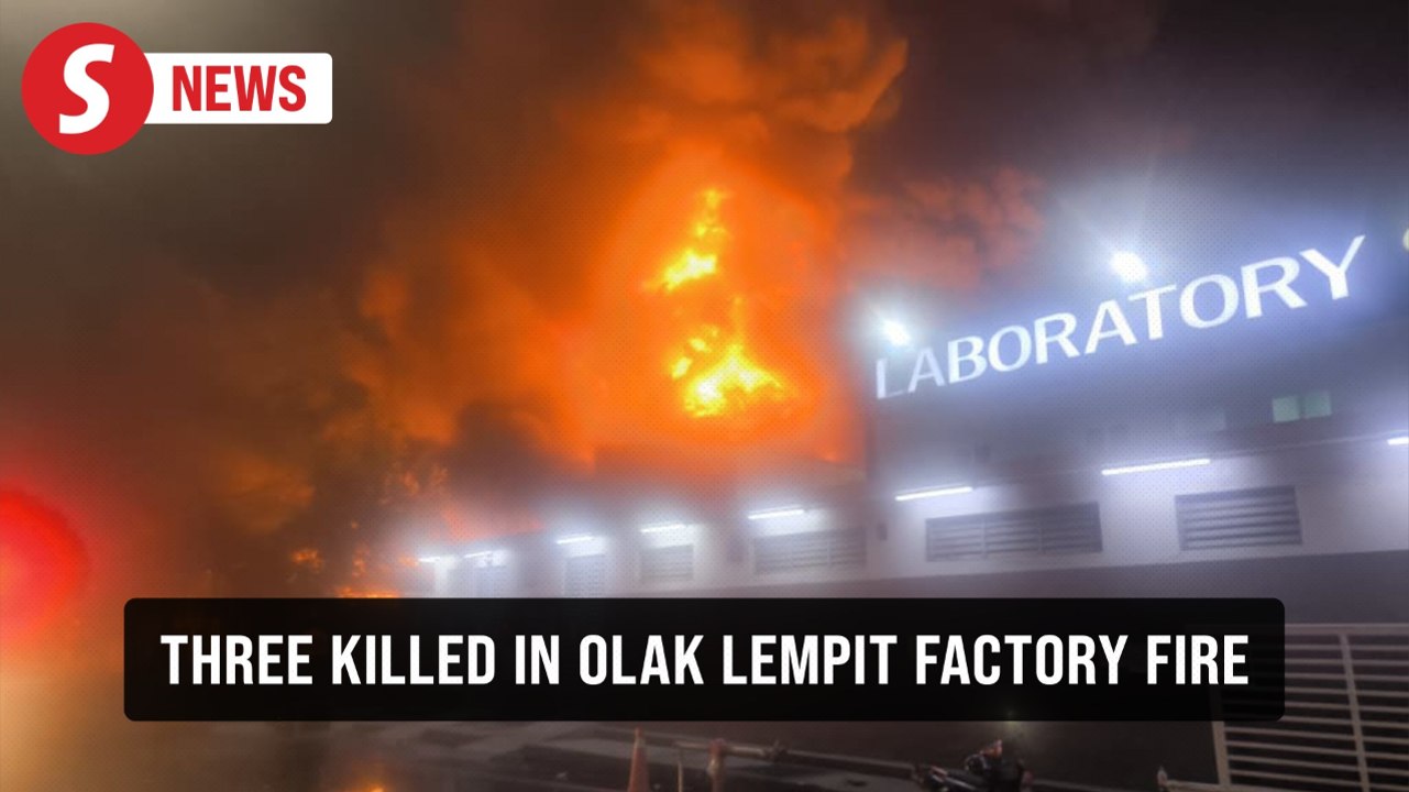 Blaze kills three, destroys two factories in Banting industrial area