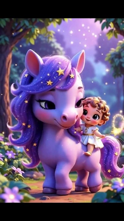 Cute Laughing Kid Meets a Friendly Goat | AI Kids