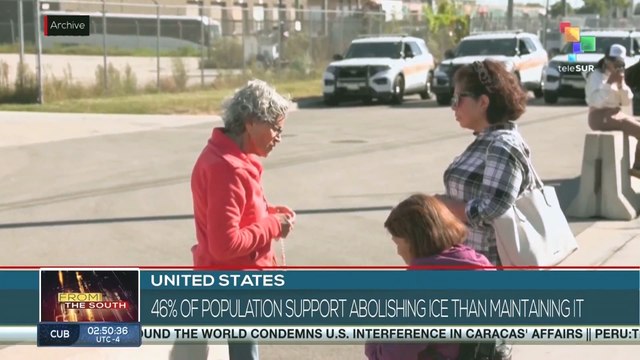 United States: 46% of population support abolishing ICE than maintaining it