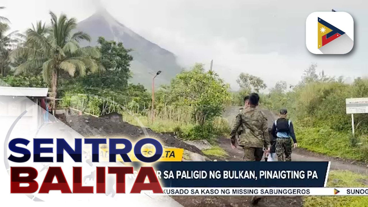 Kalidad ng hangin sa paligid ng Bulkang Mayon, nananatiling maganda ayon sa DENR; DSWD, nilinaw na hindi kailangan ng I.D. para makatanggap ng kanilang family food packs | ulat ni Connie Calipay- PNA Bicol