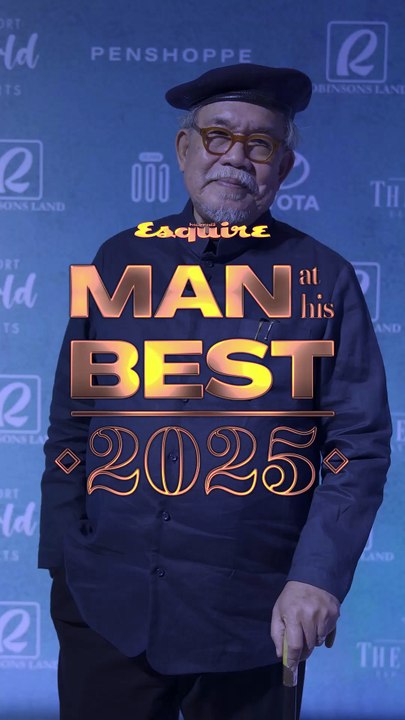 When Is a Man at His Best, Butch Dalisay | Esquire Philippines