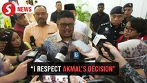 Melaka CM to decide on Akmal’s exco post after receiving official quit letter