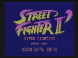 PS2 Street Fighter Anniversary Collection opening