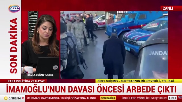 CHP Trabzon Milletvekili Sibel Suiçmez: Salon küçük bahanesiyle bizi durdurmak istediler