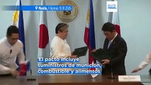 Japón y Filipinas firman un acuerdo de defensa para contrarrestar la creciente amenaza china