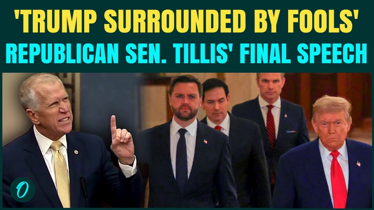 ‘I Don’t Buy It’: GOP Sen. Tillis DOUBTS Trump’s Claim Iran Stopped Killings| Warns Against Yes Men