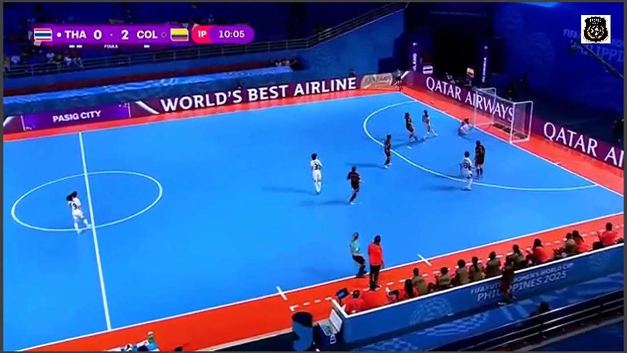 Thailand vs Colombia 4-1 Goals Highlights FIFA Futsal Women's World Cup 2025