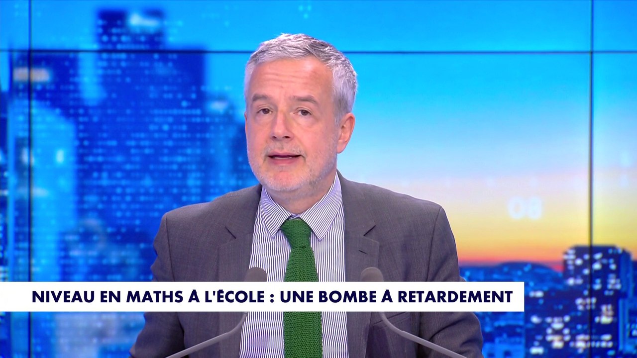 Le billet d'humeur de Romain Desarbres : «Niveau en maths à l'école : une bombe à retardement»