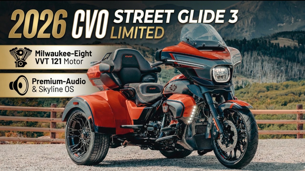 2026 Harley-Davidson CVO Street Glide 3 Limited