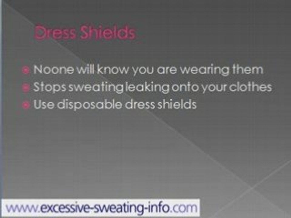 Tips for Hiding Excessive Underarm Perspiration