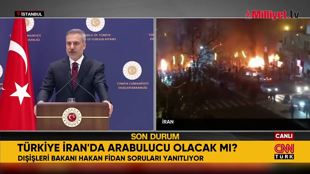 Dışişleri Bakanı Hakan Fidan'dan İran açıklaması: 'Olacak her şey bizi yakından ilgilendirir'