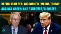 Sen. McConnell WARNS Trump Against Greenland Takeover | ‘Plan Is Disastrous for America And NATO’