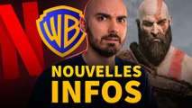 Tout Savoir Série God Of War Prime Video et Rachat Warner Bros, Netflix change ses plans + Actus