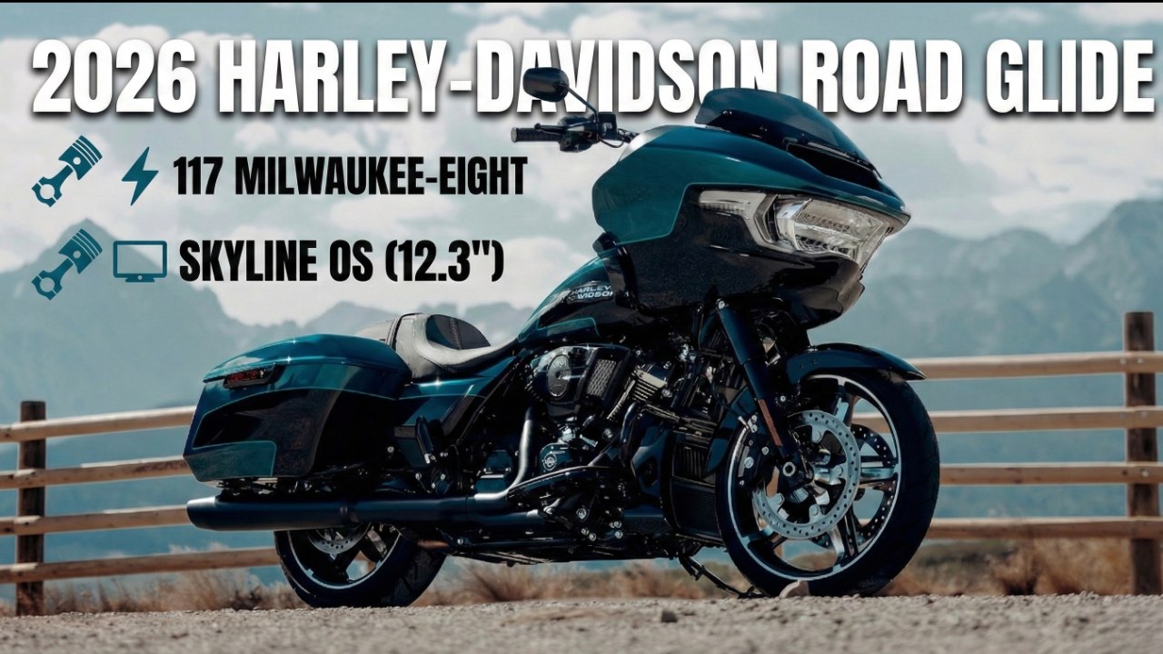 Alle Highlights zur 2026 Harley-Davidson Road Glide