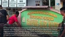 Andalkan Serokan dan Gerobak, TNI Bersihkan Lumpur Tebal di Sekolah-sekolah Aceh Tamiang