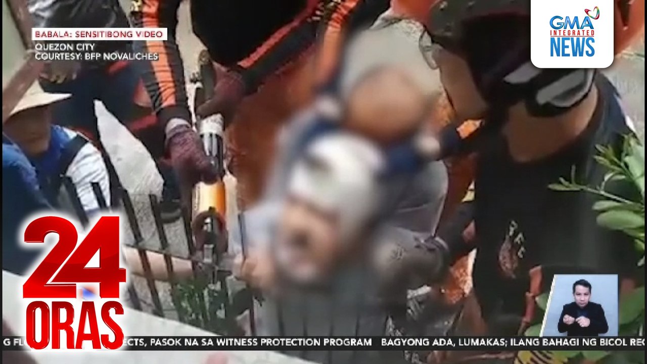 65-anyos na babae, natusok sa mukha ng bakal na bakod matapos umanong mahilo habang nangunguha ng malunggay | 24 Oras