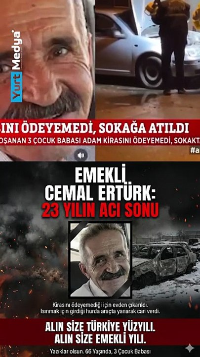 Türkiye Yüzyılı"nın Acı Tablosu: Kirasını Ödeyemeyen Emekli Hurda Araçta Can Verdi!