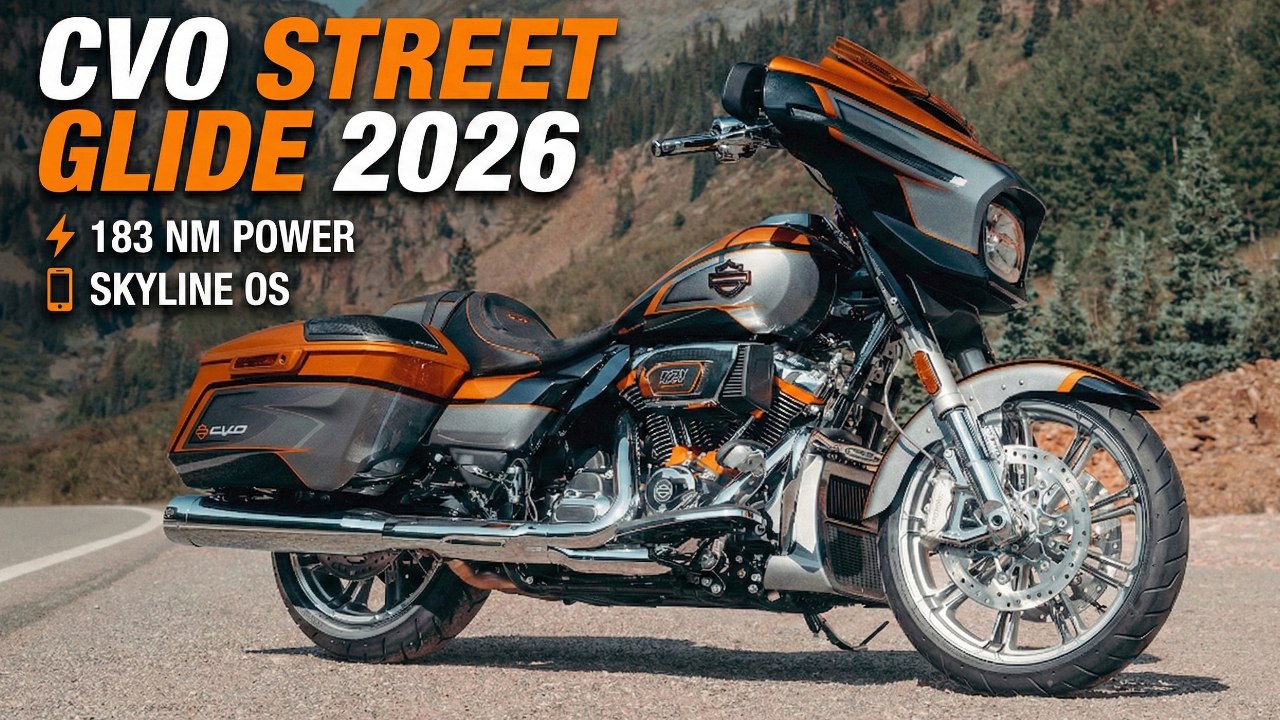 Infotainment & Power: 2026 CVO Street Glide im Detail