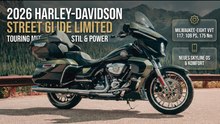 Top-Tourenbike: 2026 Harley-Davidson Street Glide Limited im Check