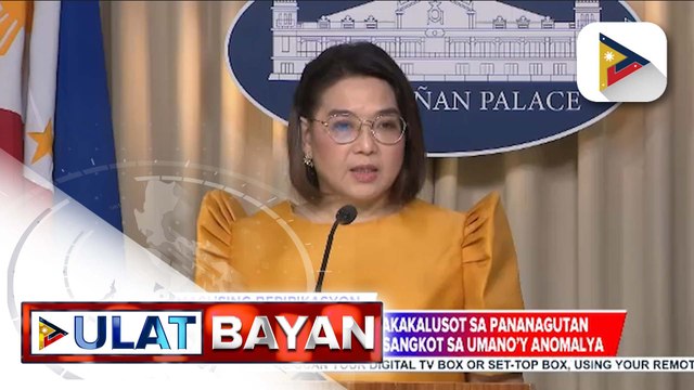 Palasyo, nilinaw na dadaan muna sa masusing beripikasyon ang mga impormasyong isiniwalat ni Sen. Lacson kaugnay sa umano'y maanomalyang flood control projects | ulat ni Kenneth Paciente