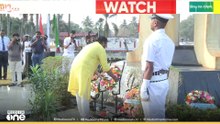 കൊച്ചി നേവൽ ബേസിലെ യുദ്ധസ്മാരകത്തിൽ പുഷ്പചക്ര അർപ്പണവും അനുസ്മരണ ചടങ്ങും നടന്നു