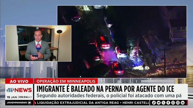 Imigrante é baleado na perna por agente de imigração em Minneapolis