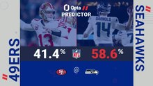 San Francisco 49ers @ Seattle Seahawks - Opta Predictor