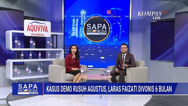 Kasus Penghasutan Demo Agustus 2025, Laras Faizati Divonis 6 Bulan | SAPA MALAM