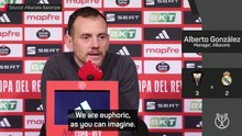 Albacete's Gonzalez 'euphoric' after dream victory over Madrid