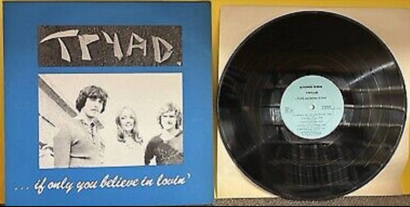 Tryad — ...If Only You Believe In Lovin' 1972 (USA, Psychedelic, Folk Rock)