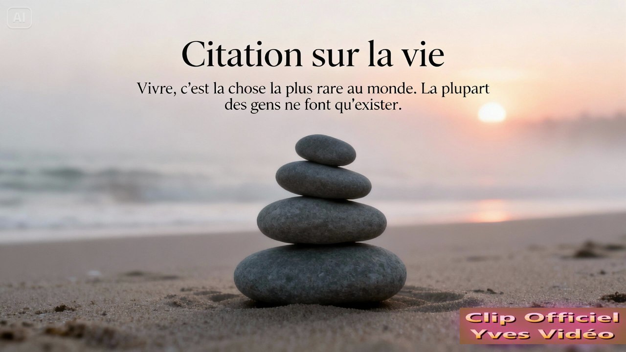 Citation sur la vie