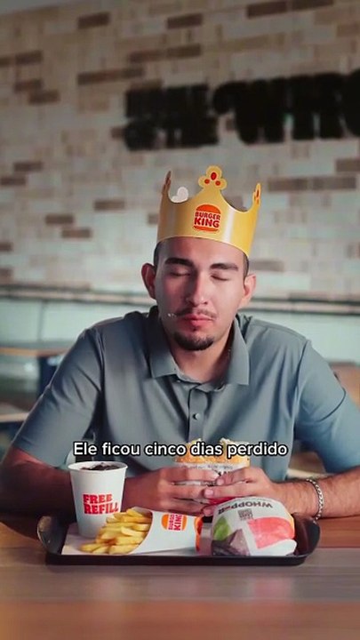 De trilha perdida a campanha nacional: jovem do Pico Paraná vira rosto do Burger King