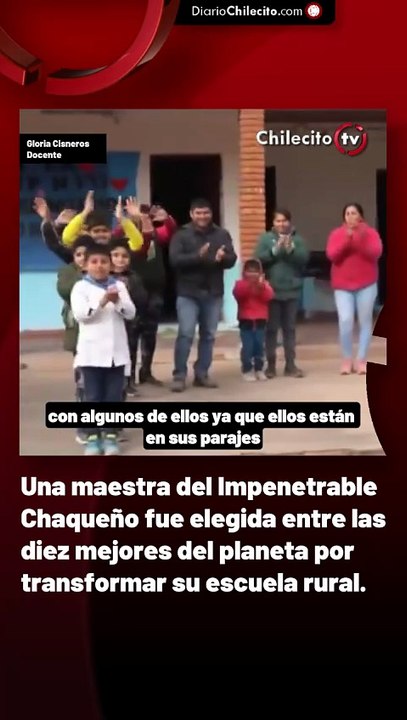 Una maestra del Impenetrable Chaqueño fue elegida entre las diez mejores del planeta por transformar su escuela rural.
