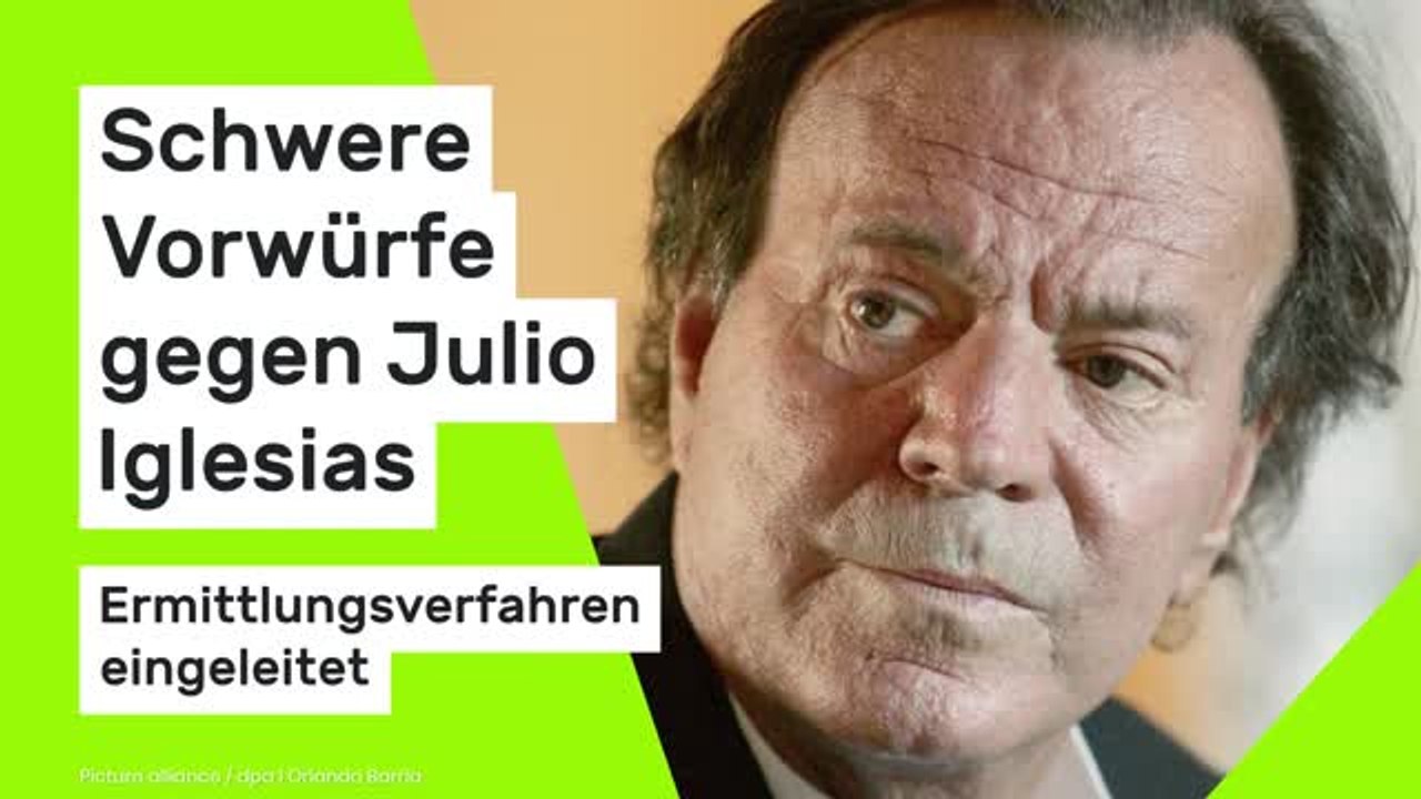 Julio Iglesias: Ermittlungsverfahren eingeleitet - schwere Vorwürfe gegen den Sänger