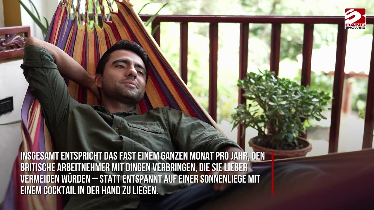 Briten verschwenden 135 Millionen Urlaubstage pro Jahr mit To-do-Listen