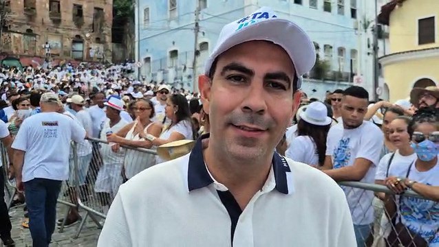 Lavagem do Bonfim: “São muitas especulações”, diz Júnior Nascimento sobre pré-candidatura de Flávio Bolsonaro à presidência nas eleições de 2026