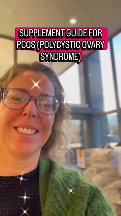 SUPPLEMENT GUIDE FOR PCOS (POLYCYSTIC OVARY SYNDROME)