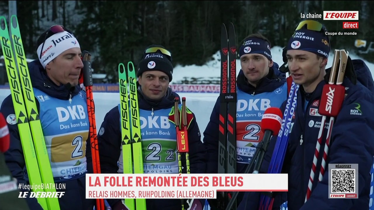 Fillon Maillet : «On a l'équipe pour jouer devant» - Biathlon - Coupe du monde (H) - Relais