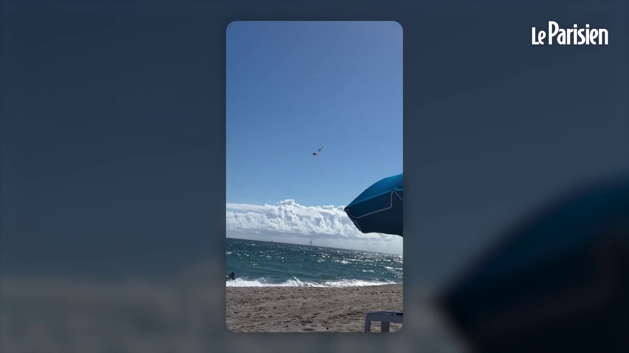 En Floride, un homme en parapente survit miraculeusement à une chute de 150 mètres dans l’océan