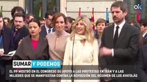 Las ‘feministas’ de Sumar y Podemos rechazan apoyar la 