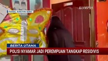 Menyamar Jadi Emak-Emak, Polisi Berhasil Tangkap Residivis di Padang