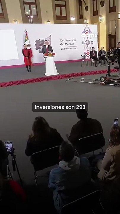 Ebrard informa que el portafolio de inversión del Plan México ya suma 293 mil millones de dólares