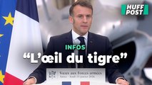De quoi souffrait l’œil d’Emmanuel Macron pendant son discours aux armées ?