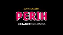PERIH - Karaoke Dangdut Nada Wanita [ ELVY SUKAESIH ]
