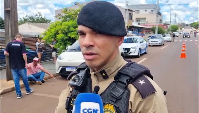 Condutor está apresentando alguns sintomas de embriaguez , afirma tenente sobre colisão de Fusca com BYD