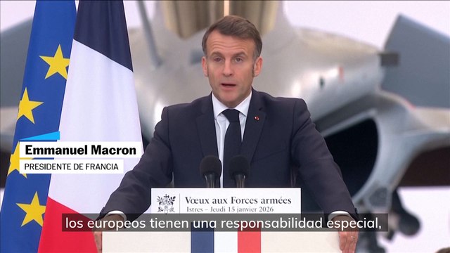 Macron, tras el envío de tropas francesas a Groenlandia: Ese equipo de soldados será reforzado por medios terrestres, aéreos y marítimos