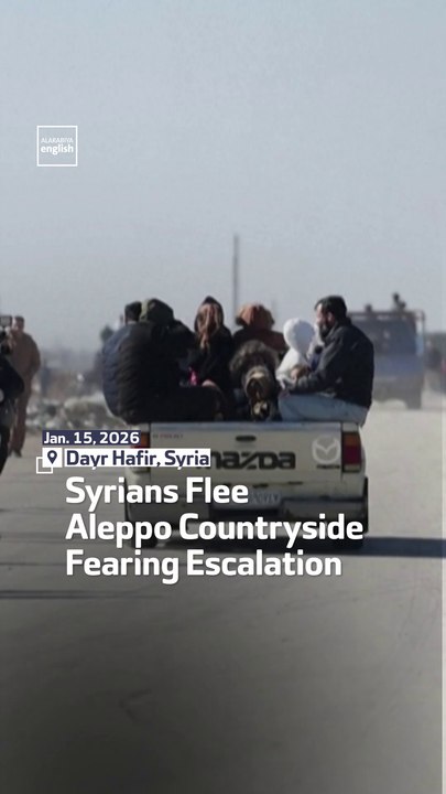 Syrians Flee Aleppo Countryside Fearing Escalation